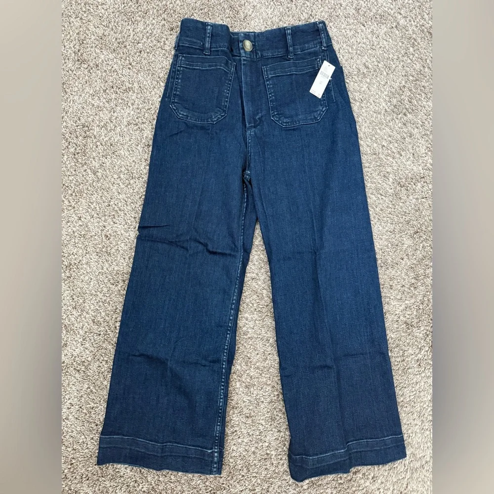 NWT Anthropologie Colette High Rise Wide Leg Jeans by Maeve - Picture 3 of 5